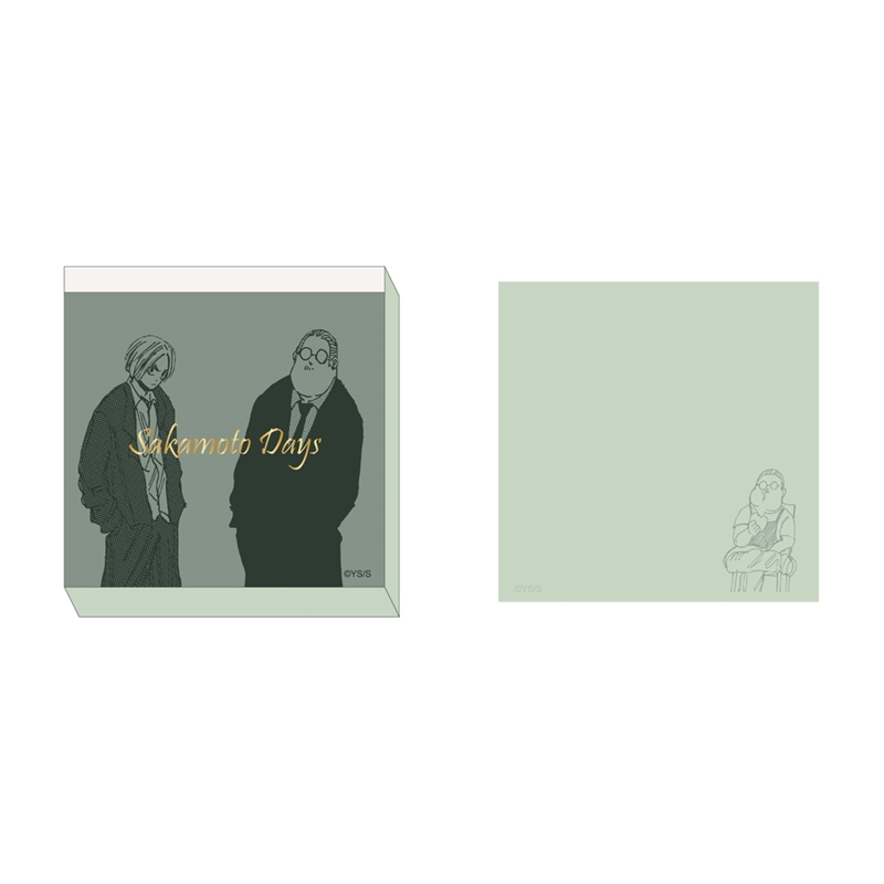 [Pre-order] [Made-to-order] JUMP Store Limited "SAKAMOTO DAYS" Square-shaped memo pad